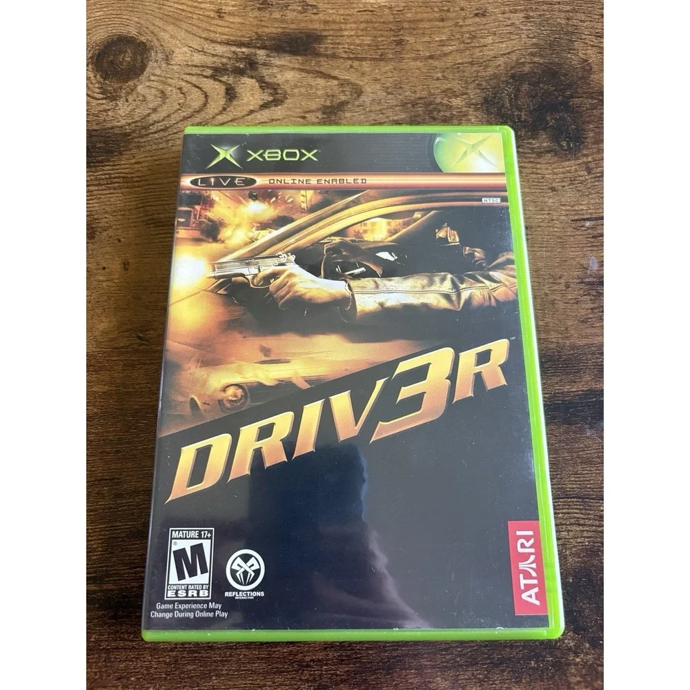 Driv3r Driver 3 - Microsoft Xbox - CIB